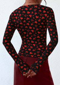 PRETTYGARDEN Women's Fall Long Sleeve Henley T Shirts Button Ribbed Knit Slim Fit Basic Tops Blouse Casual Outfits