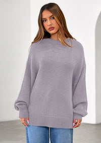 PRETTYGARDEN Womens Sweaters Fall Trendy Casual Crewneck Long Sleeve Cozy Knit Pullover Sweater Tops Winter Clothing