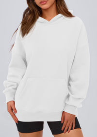 PRETTYGARDEN Womens Oversized Hoodies Fleece Hooded Sweatshirts Long Sleeve Pullover Tops Fall Outfits Winter Clothes