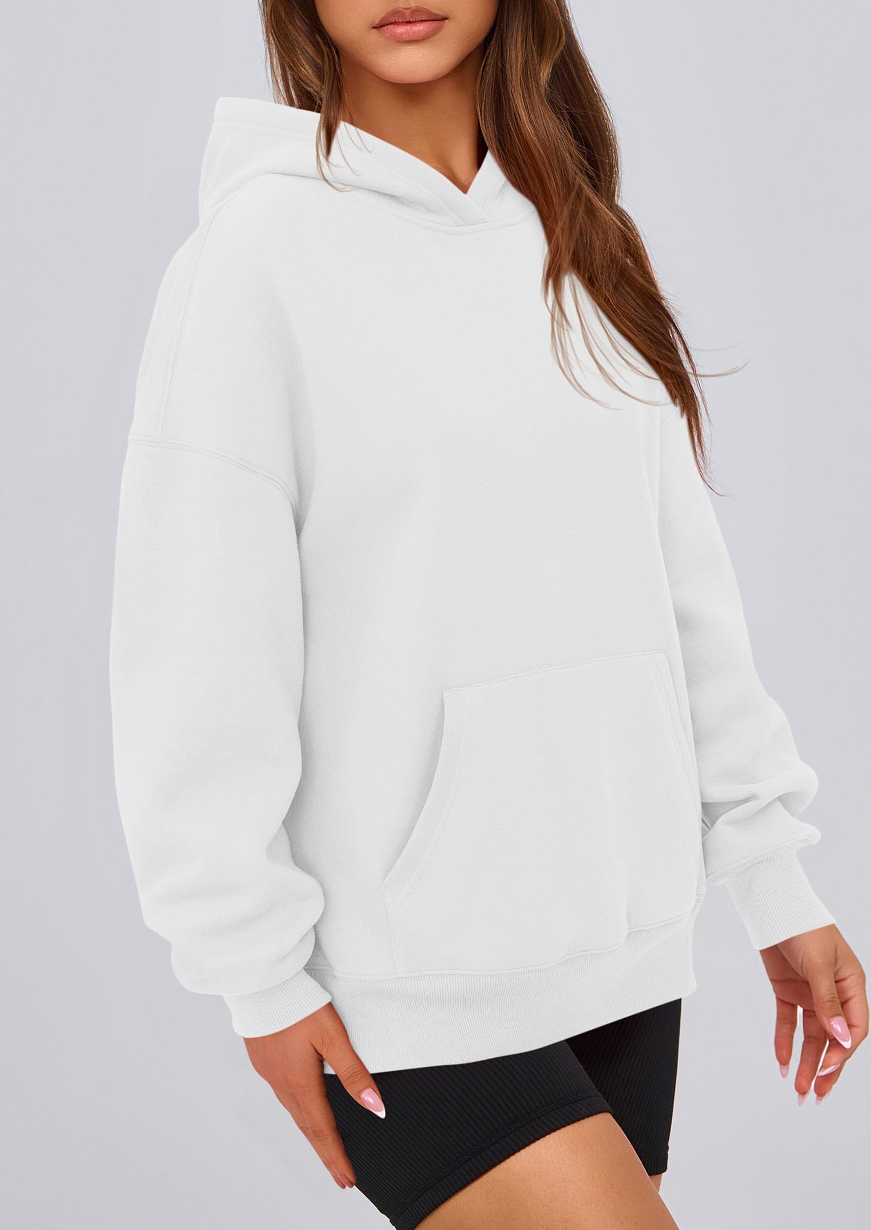 PRETTYGARDEN Womens Oversized Hoodies Fleece Hooded Sweatshirts Long Sleeve Pullover Tops Fall Outfits Winter Clothes