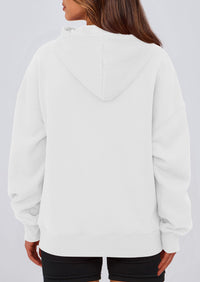 PRETTYGARDEN Womens Oversized Hoodies Fleece Hooded Sweatshirts Long Sleeve Pullover Tops Fall Outfits Winter Clothes