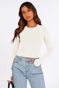 Long Sleeve Crop Tops Y2K Fashion Clothes Basic Slim Fit Tee Shirts Blouse