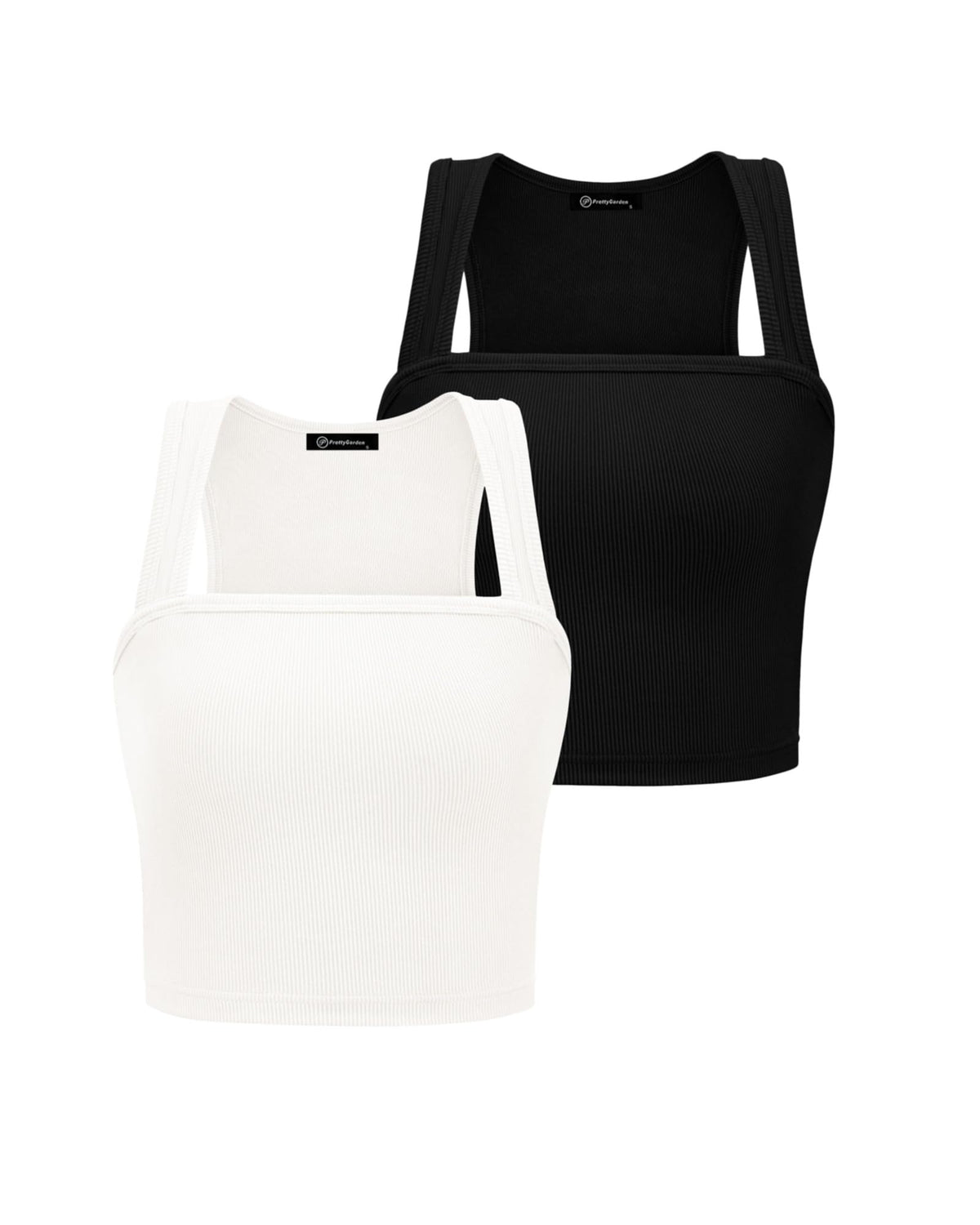 Basic Yoga Workout Crop Top 2 Pack