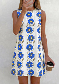 PRETTYGARDEN Sundresses for Women 2026 Summer Elegant Floral A Line Short Party Dress Beach Vacation Clothes PRETTYGARDEN