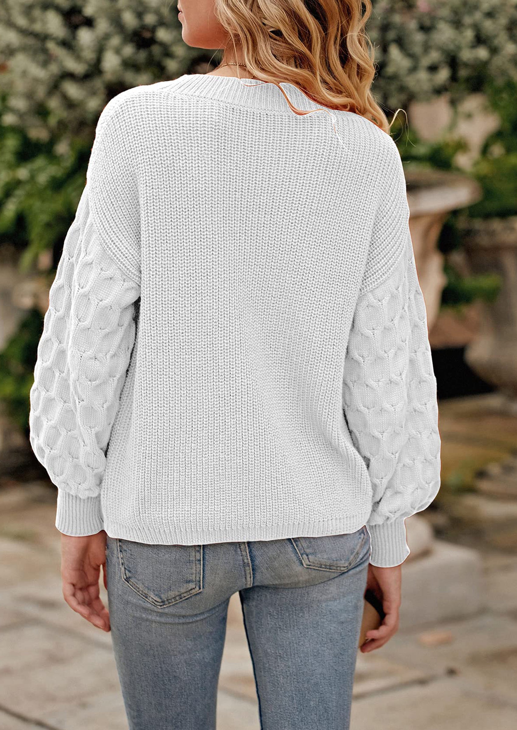 PRETTYGARDEN Women's Fall Pullover Sweater Casual Long Sleeve Loose Chunky Knit Tops Blouse Winter Fashion Clothing