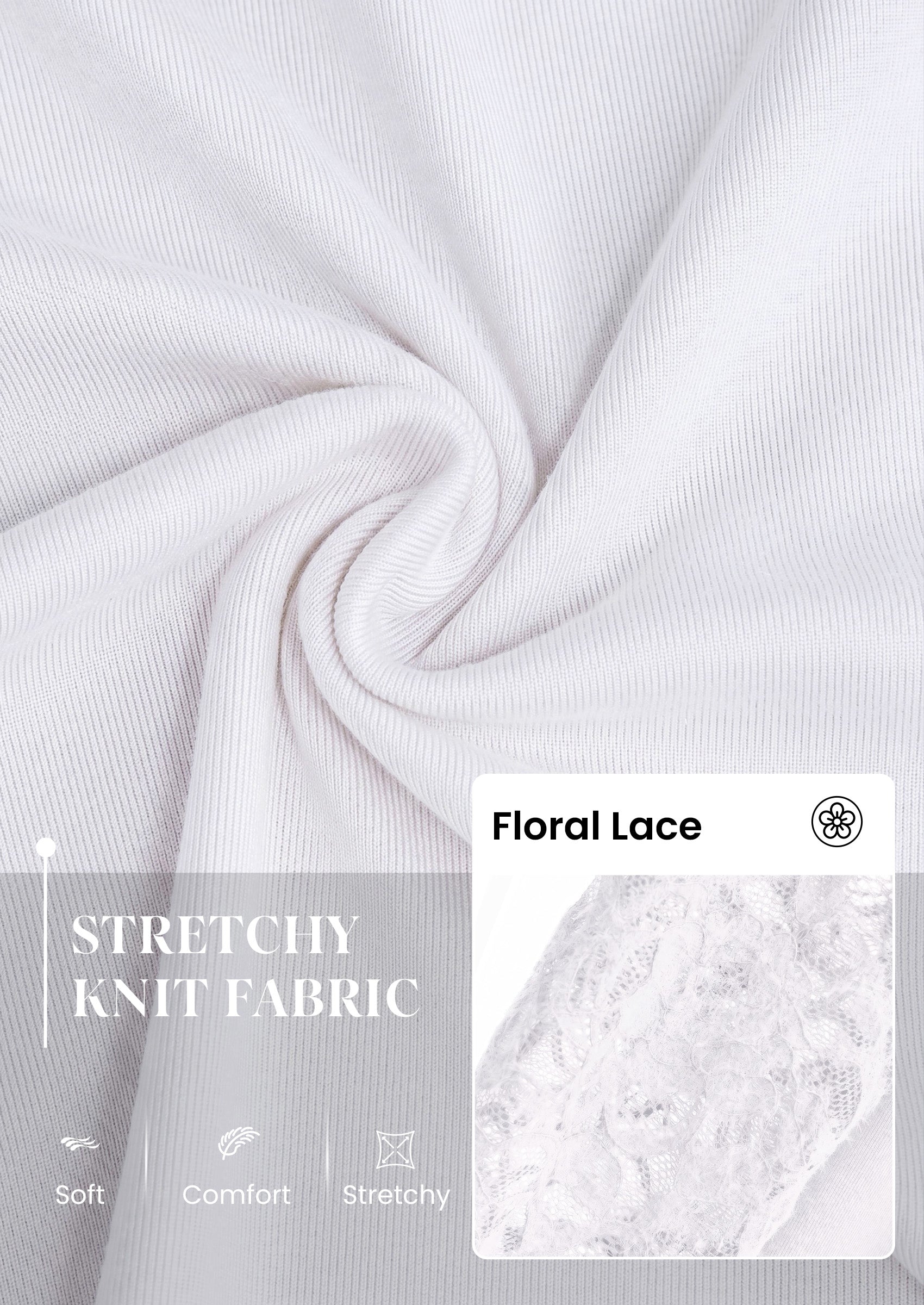 PRETTYGARDEN Sheer Lace Raglan Long Sleeve Shirts for Women | Soft Stretchy Knit,See Through Floral Sleeves,Crewneck Fitted Tshirts,Daily Going Out Tops,Office Layer,Fall Fashion Clothing