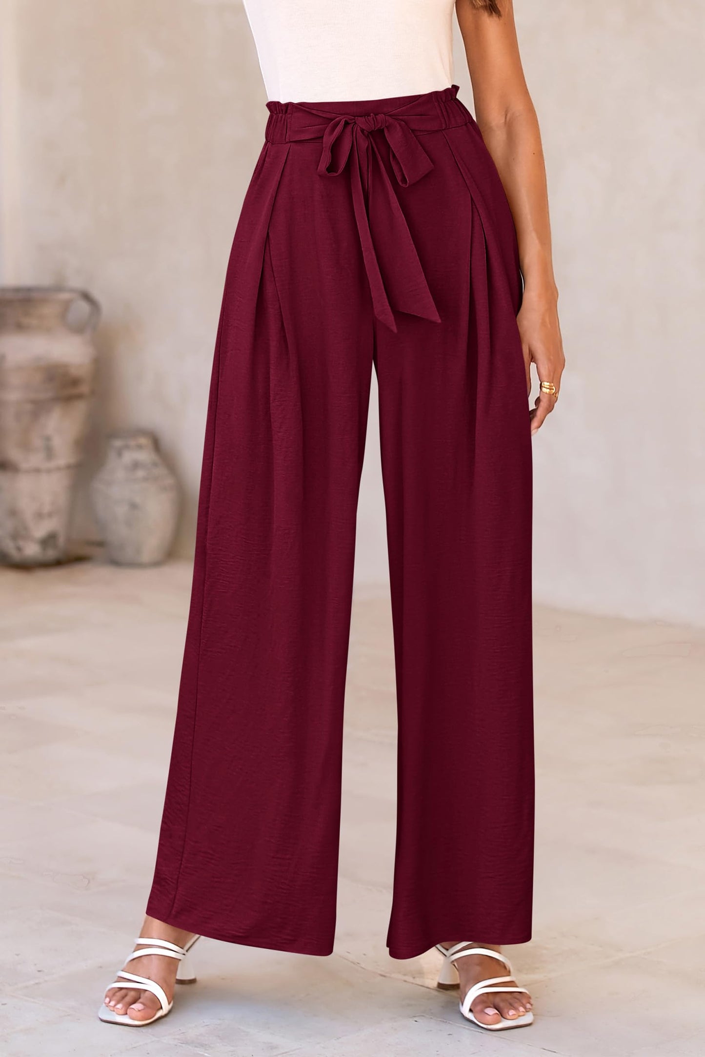 Wide Leg High Waisted Loose