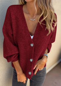 PRETTYGARDEN Cardigan Sweaters for Women Trendy Fall Long Sleeve Button Down Oversized Chunky Knit Sweater Outerwear