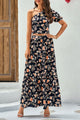 PrettyGarden One Shoulder Crop Top High Waisted Maxi Skirt Set