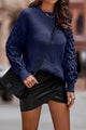 Winter Crewneck Loose Chunky Knit Pullover Sweaters