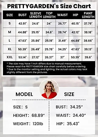 PRETTYGARDEN Women's 2 Piece Ribbed Tracksuit Outfits Off Shoulder Long Sleeve Pullover Lounge Pants with Pockets PRETTYGARDEN