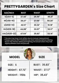 PRETTYGARDEN Women's Summer Floral Boho Maxi Dress Wrap Short Sleeve V Neck Ruffle A-Line Flowy Wedding Guest Long Dresses PRETTYGARDEN