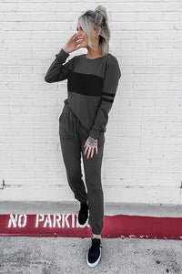 Women 2 Piece Long Sleeve Tracksuit with Long Pants PRETTYGARDEN