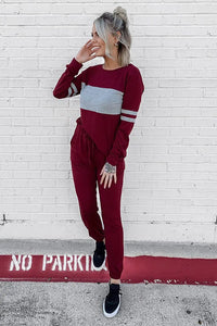 Women 2 Piece Long Sleeve Tracksuit with Long Pants PRETTYGARDEN