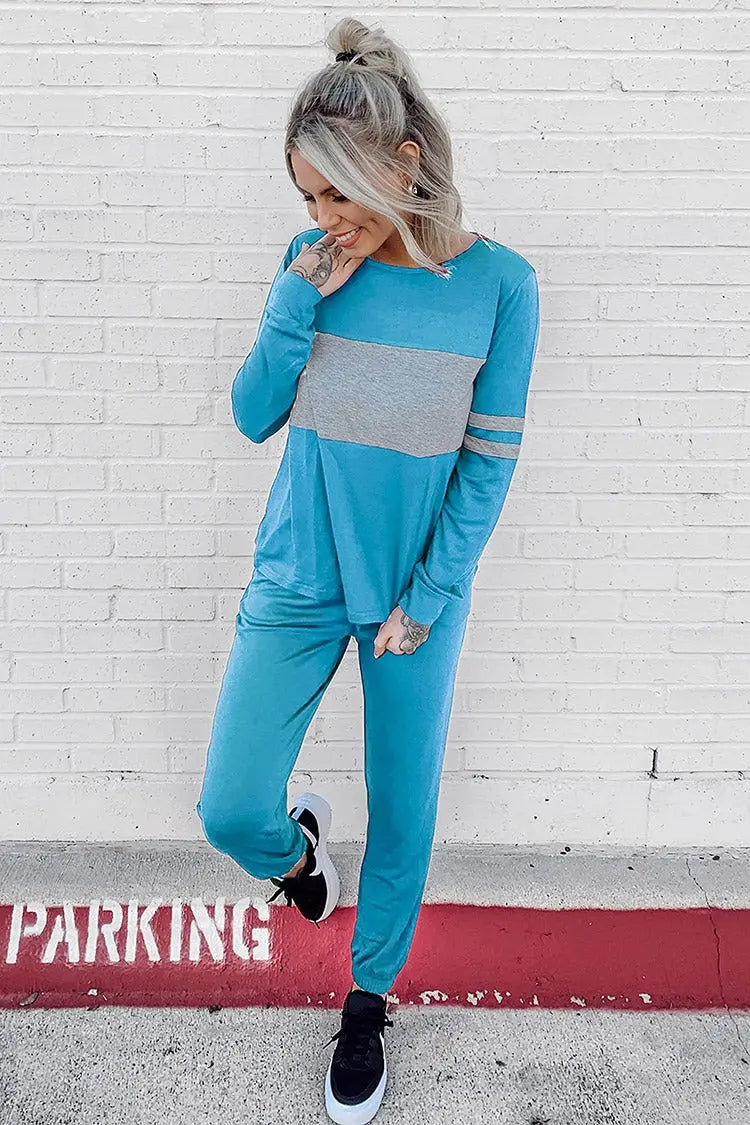 Women 2 Piece Long Sleeve Tracksuit with Long Pants PRETTYGARDEN